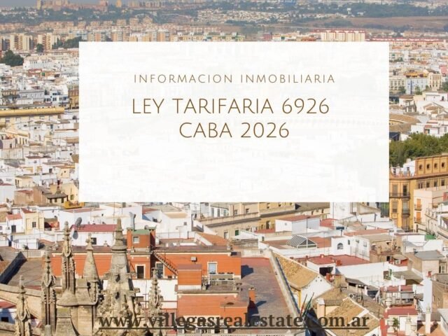 Impuesto de Sellos -Ley Tarifaria 2026